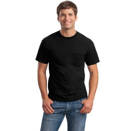 Gildan ® - Ultra Cotton ® 100% Cotton T-Shirt with Pocket. 2300