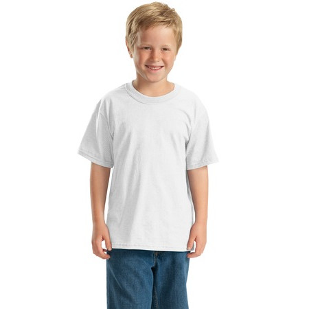 JERZEES - Youth Heavyweight Blend 50/50 Cotton/Poly T-Shirt. 29B