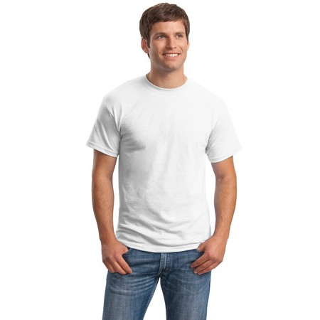 Hanes - ComfortBlend EcoSmart 50/50 Cotton/Poly T-Shirt. 5170