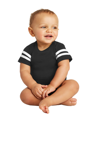Rabbit Skins ™ Infant Football Fine Jersey Bodysuit. RS4437