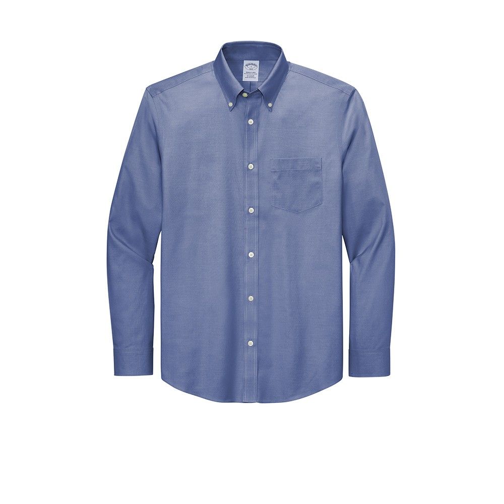 Brooks Brothers Wrinkle-Free Stretch Pinpoint Shirt. ODGDW-BB18000-EXL