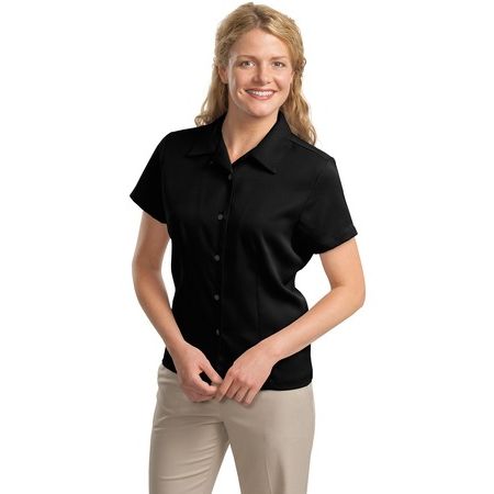 Port Authority - Ladies Easy Care Camp Shirt. L535