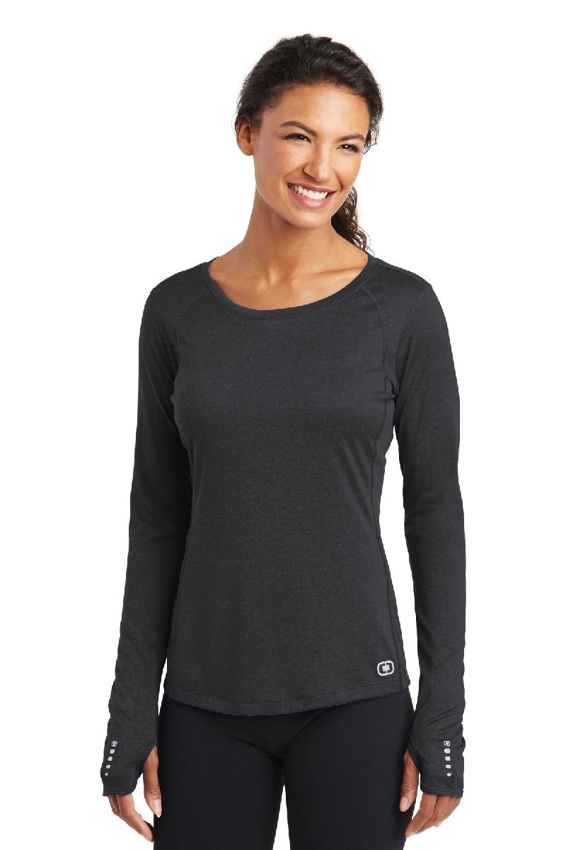 OGIO ® ENDURANCE Ladies Long Sleeve Pulse Crew. LOE321