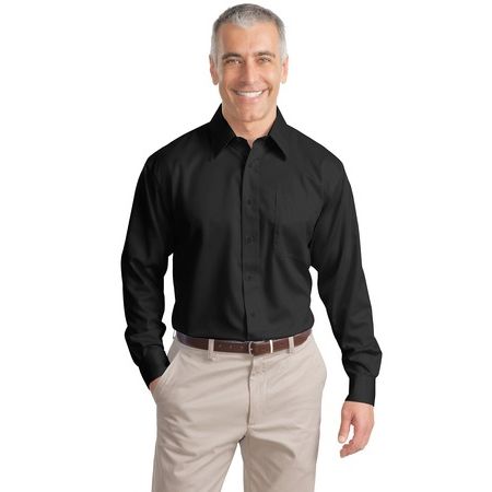Port Authority - Long Sleeve Non-Iron Twill Shirt. S638