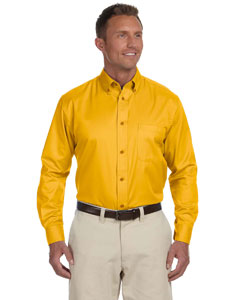 Men's Easy Blendâ„¢ Long-Sleeve Twill Shirt with Stain-Release